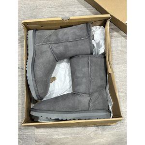 Gray Womens Size 5 Snow Boots Booties Non Slip Outdoor Hiking Walking AK